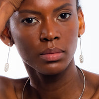 AIR SEED EARRINGS (Silver)