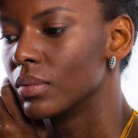 EARTH SEED EARRINGS (Gold-Yellow)