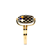 ATLAS HOLDING THE SKY RING (Gold-Black)