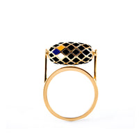 E-MOTION KINETIC RING (Gold-Black)