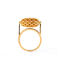 E-MOTION KINETIC RING (Gold)