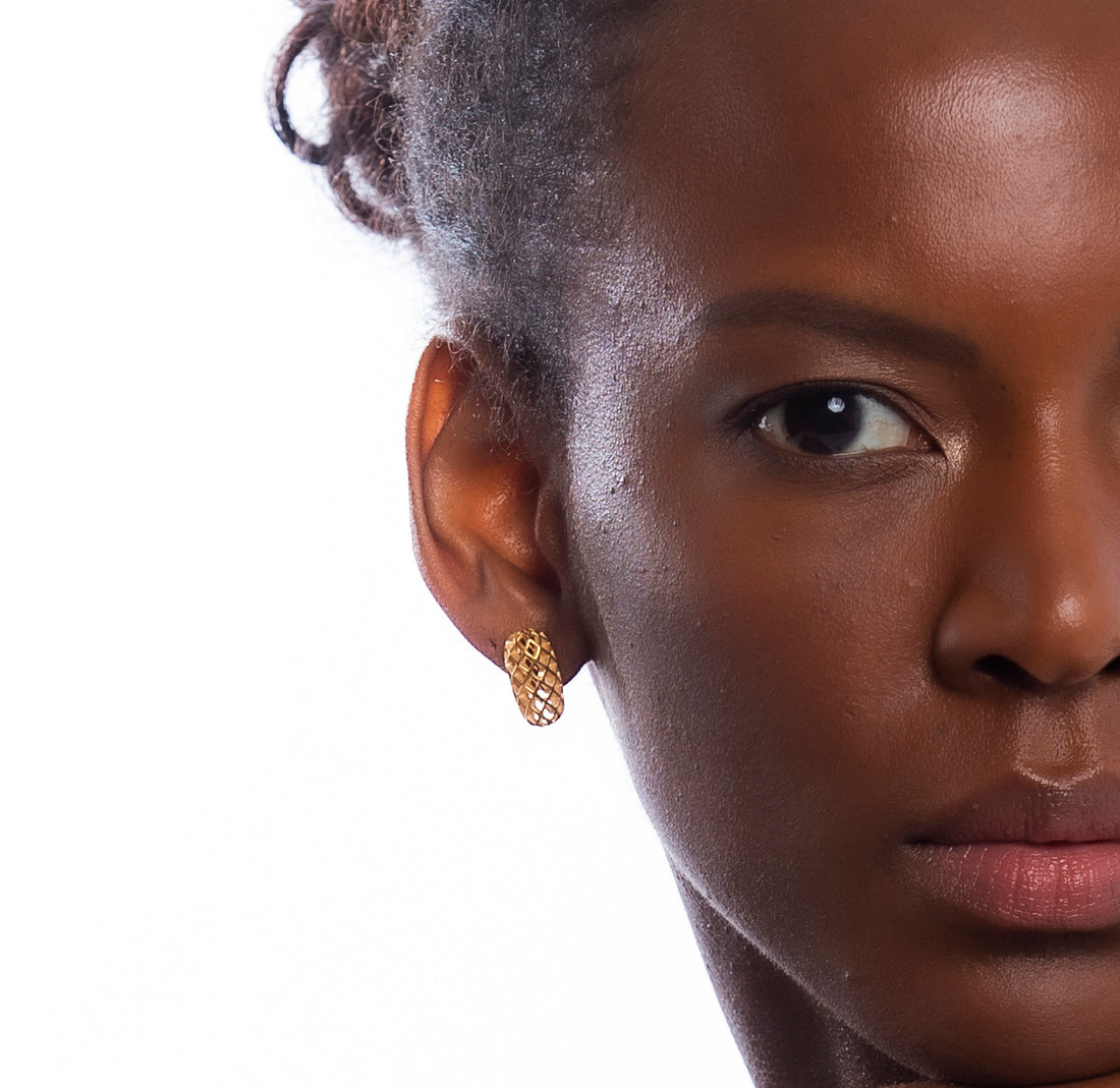 EARTH SEED EARRINGS (Gold)