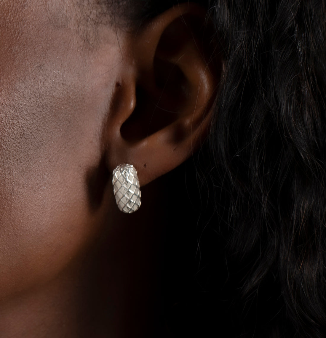 EARTH SEED EARRINGS (Silver)