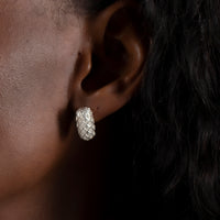 EARTH SEED EARRINGS (Silver)
