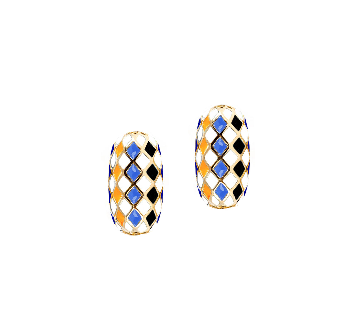 EARTH SEED EARRINGS (Gold-Yellow)