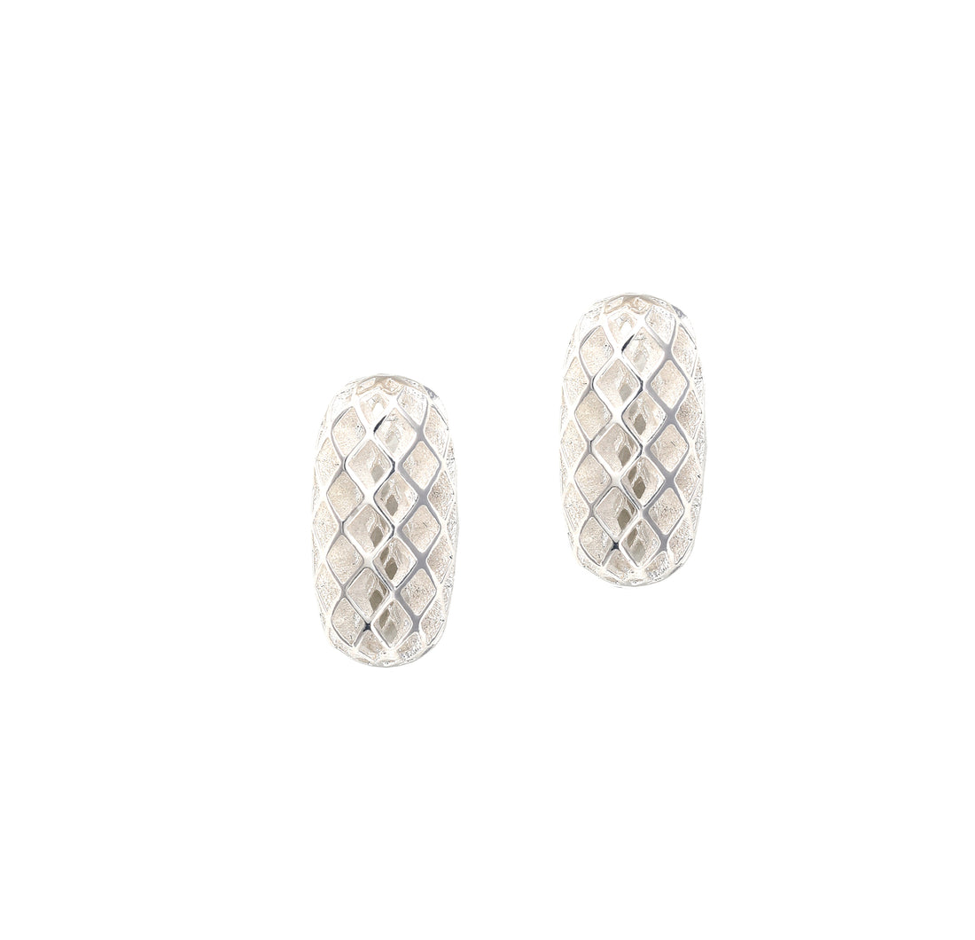 EARTH SEED EARRINGS (Silver)