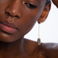 AIR SEED EARRINGS (Gold-Yellow)