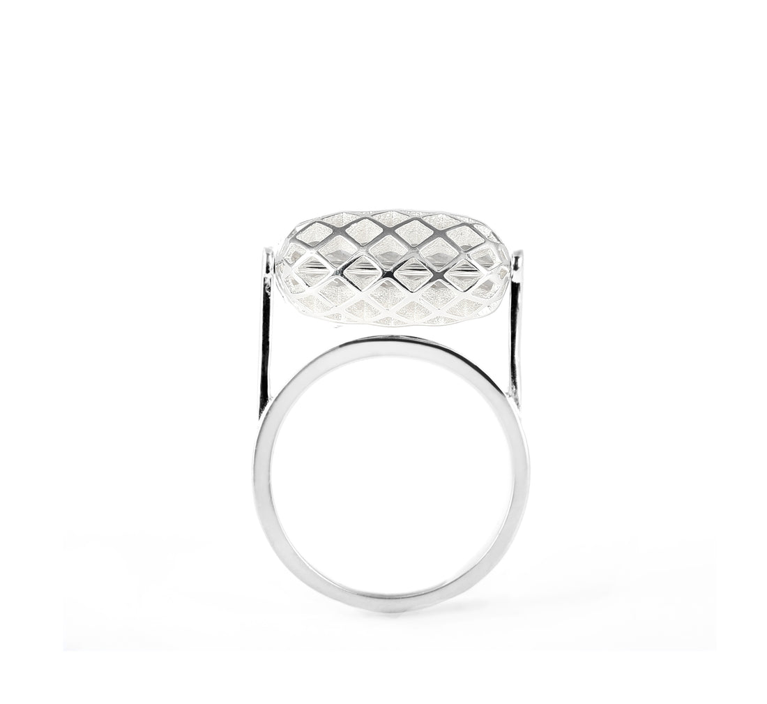 E - MOTION KINETIC RING (Silver)